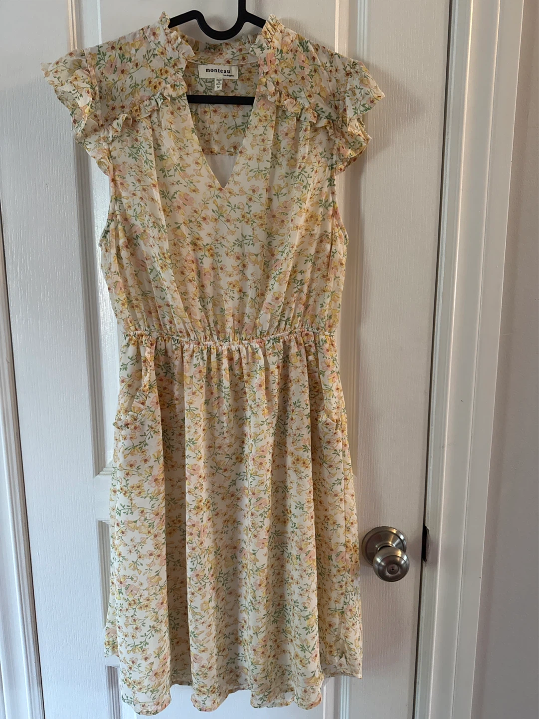 Monteau Floral Midi Dress