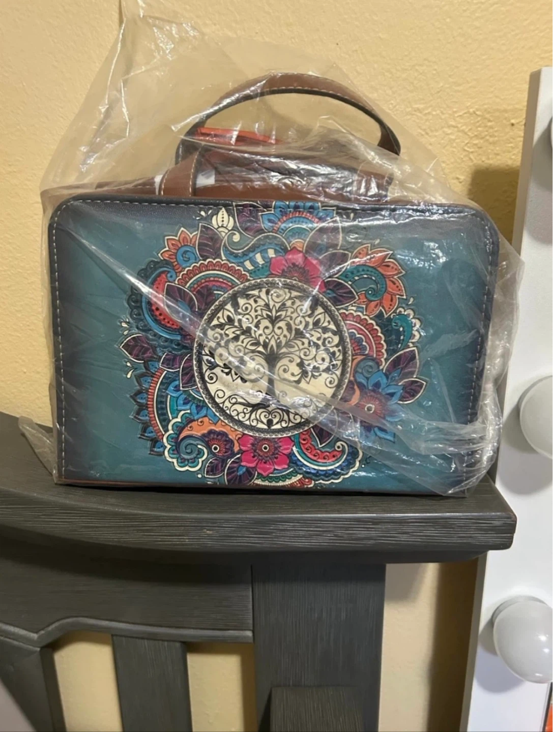Tree of Life Mandala Clutch Bag⚽️