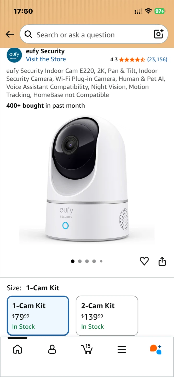 Eufy Security Camera Includes 64GB SanDisk microSD card - photo 3