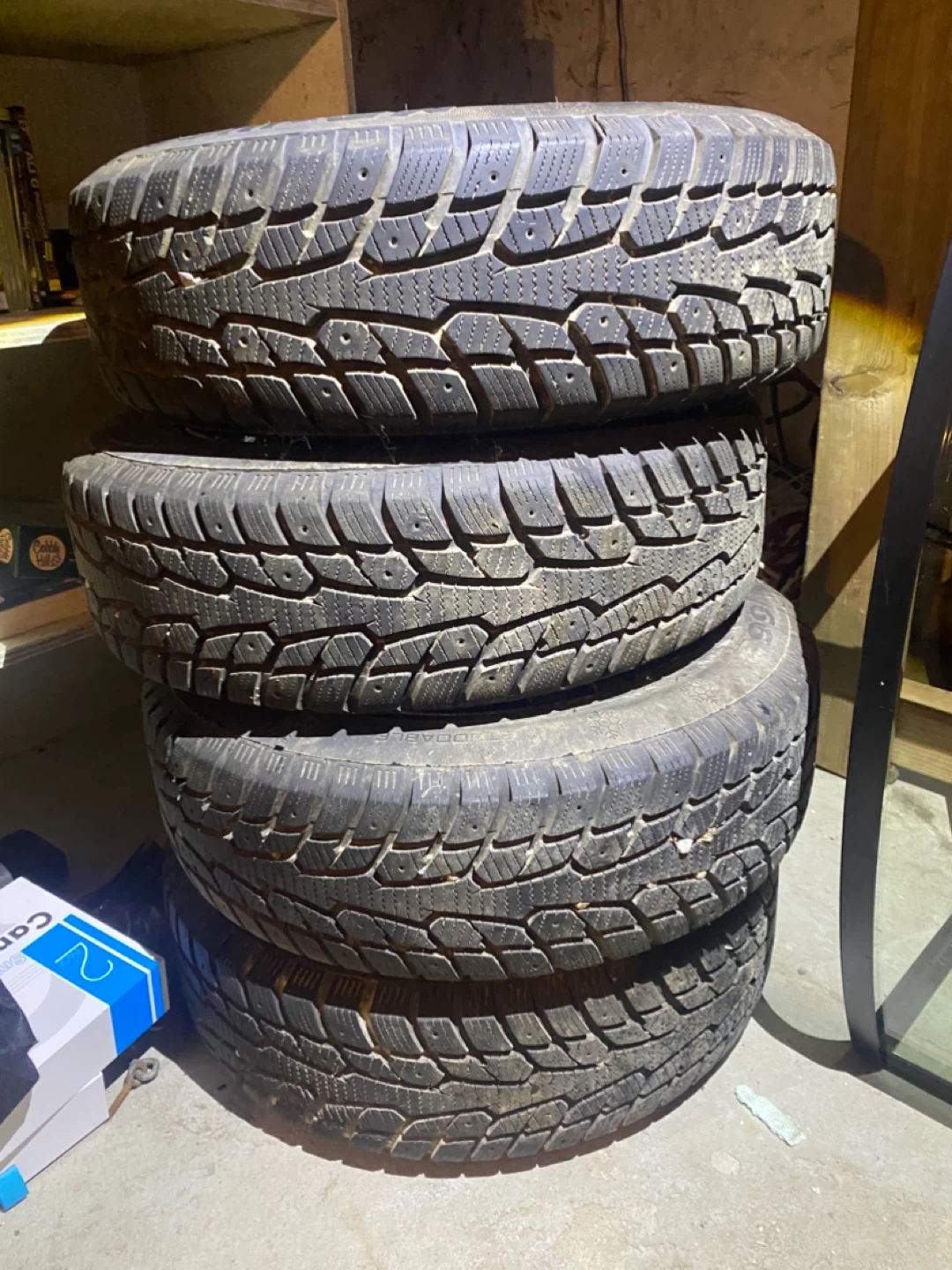 R14 Winter Tires on Steel Rims Set of 4 - photo 4