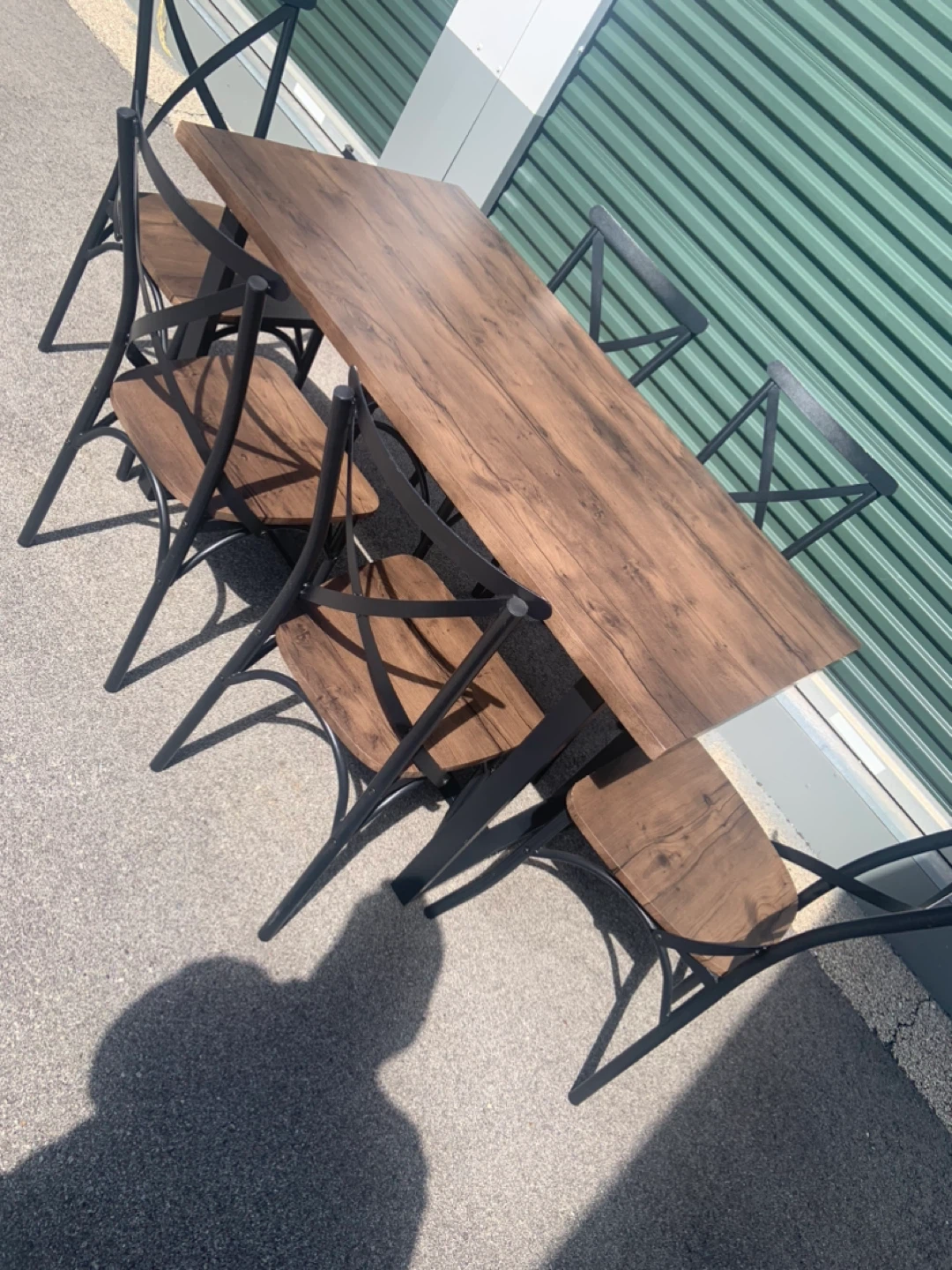 Dining Table Set with 6 Chairs