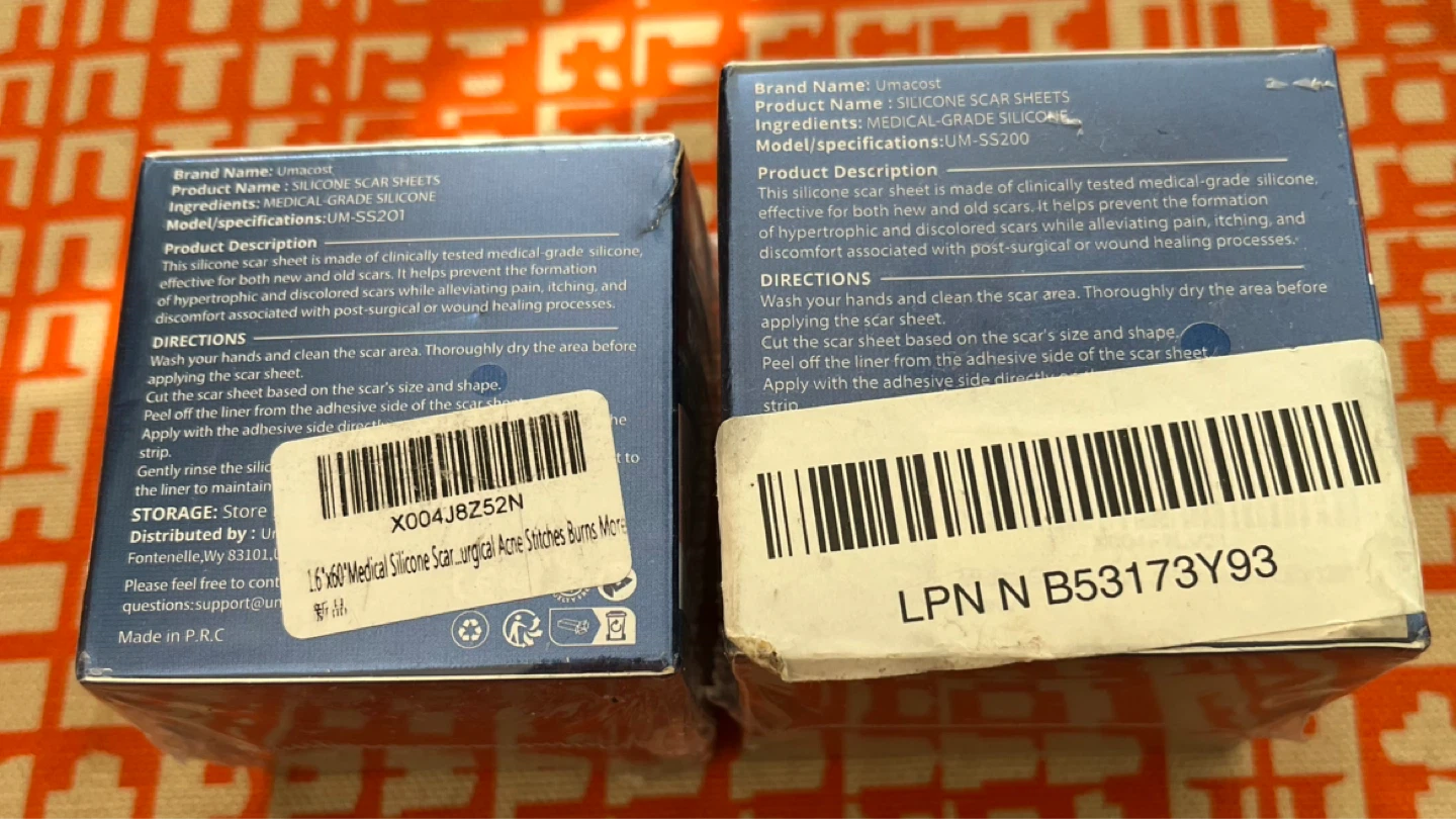 Umaecost Silicone Scar Sheets - photo 2