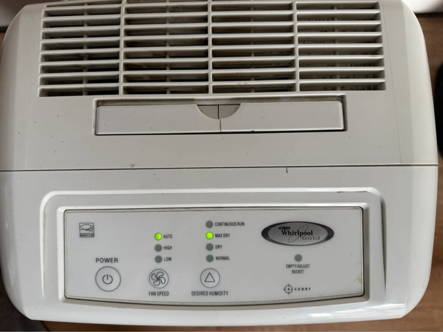 Whirlpool Gold AccuDry 35-Pint Dehumidifier - photo 2