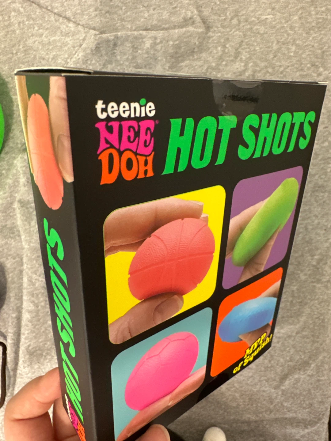 ⚽️Teenie Nee Doh Hot Shots MVP of Squish Set - photo 2