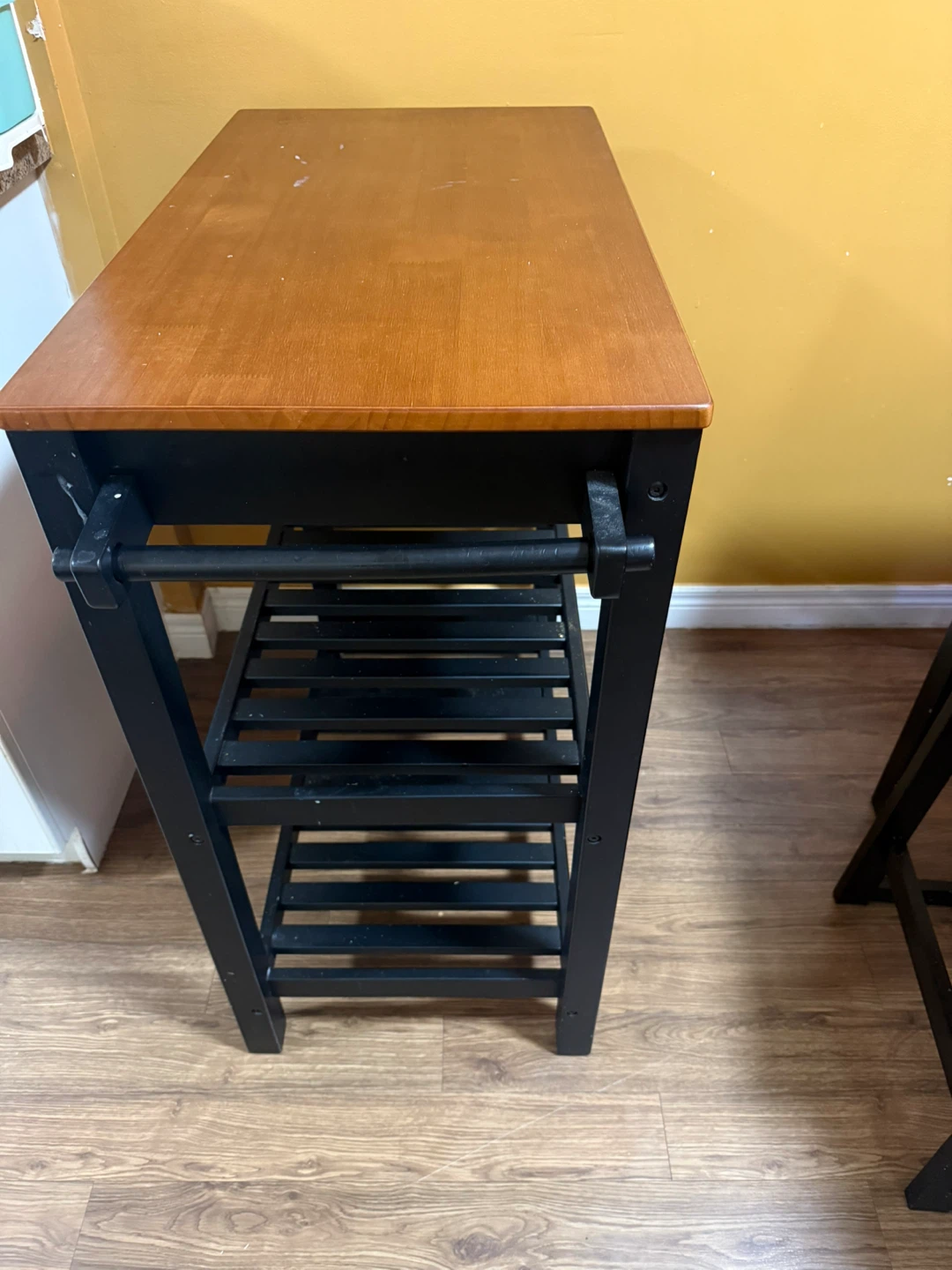Kitchen Cart with Wooden Top - photo 2