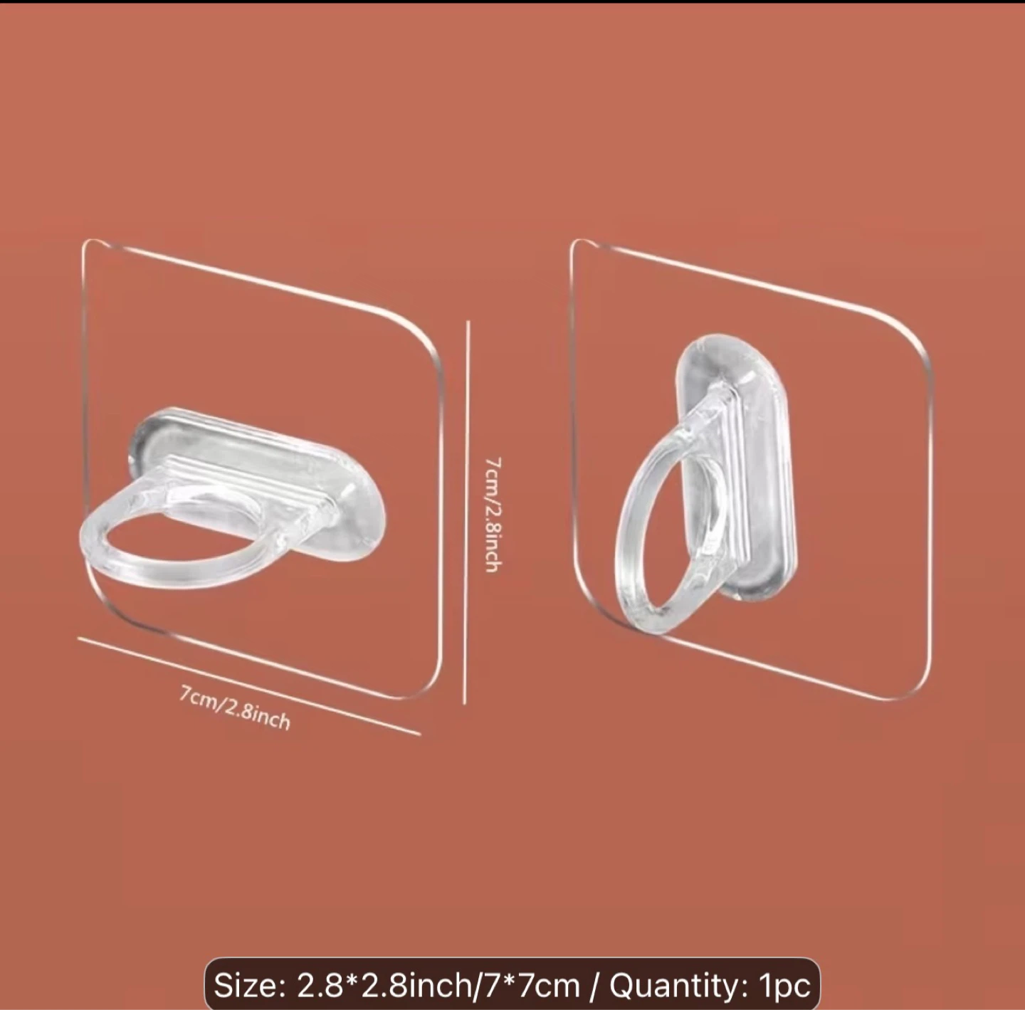 ⚽️ Plastic Curtain Rod Holder 4 pcs