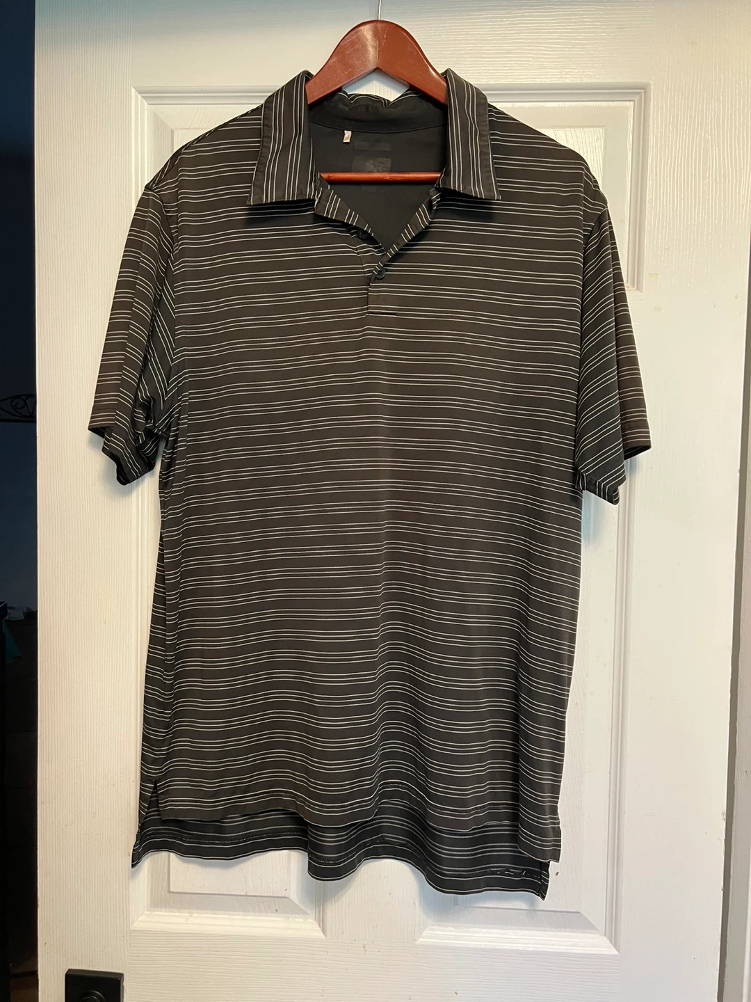 ⚽ Adidas Striped Polo Shirt