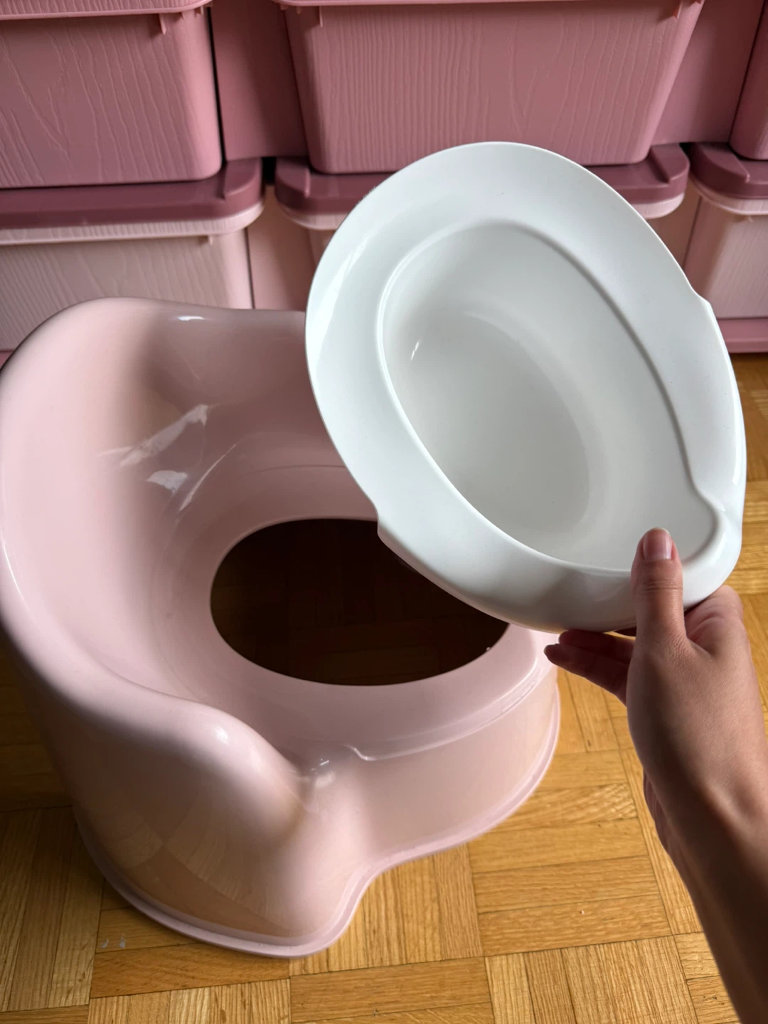 ⚽️ BabyBjörn Potty Chair - Pink - photo 3