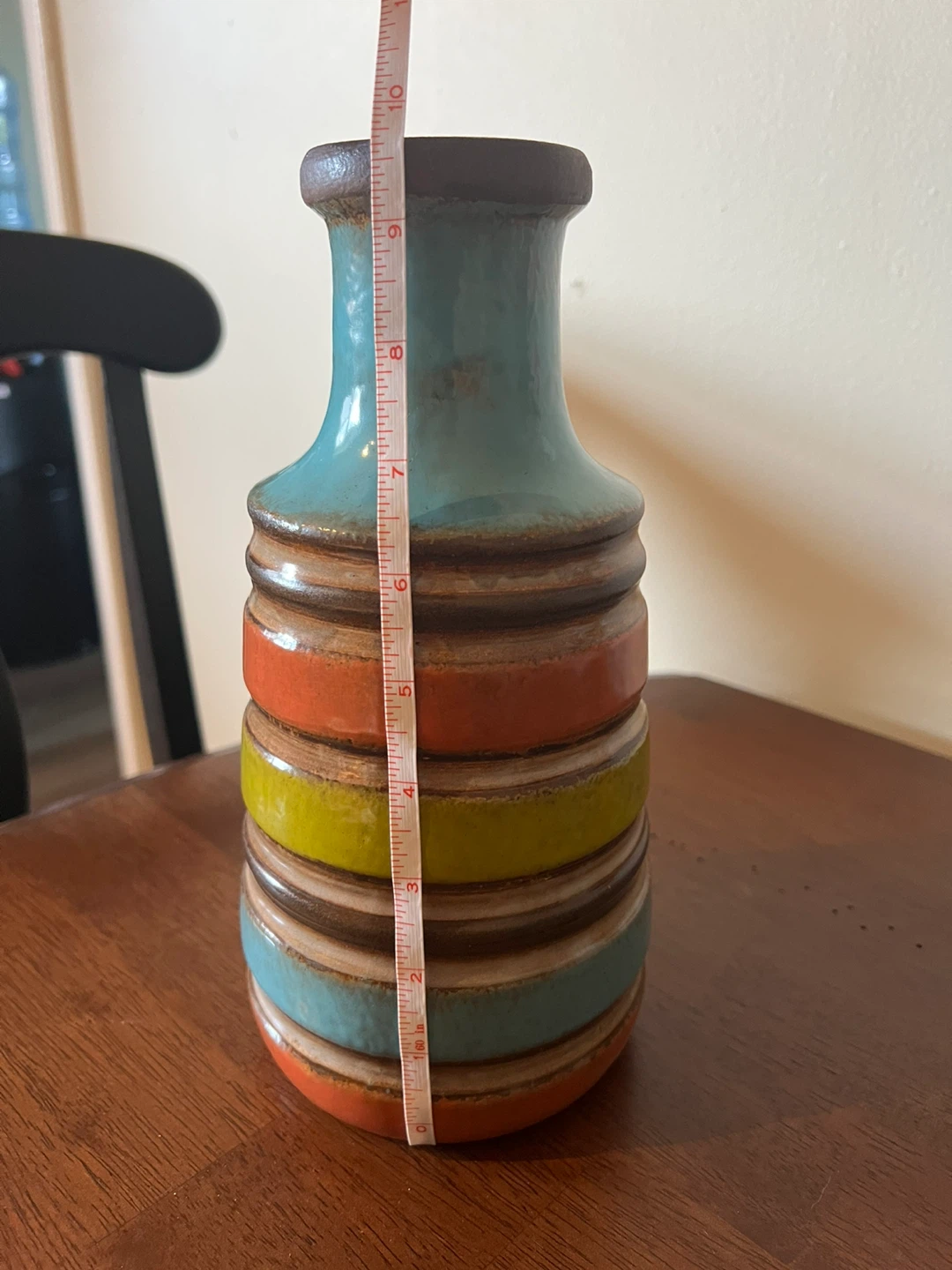 Striped Ceramic Vase ⚽️ - photo 2
