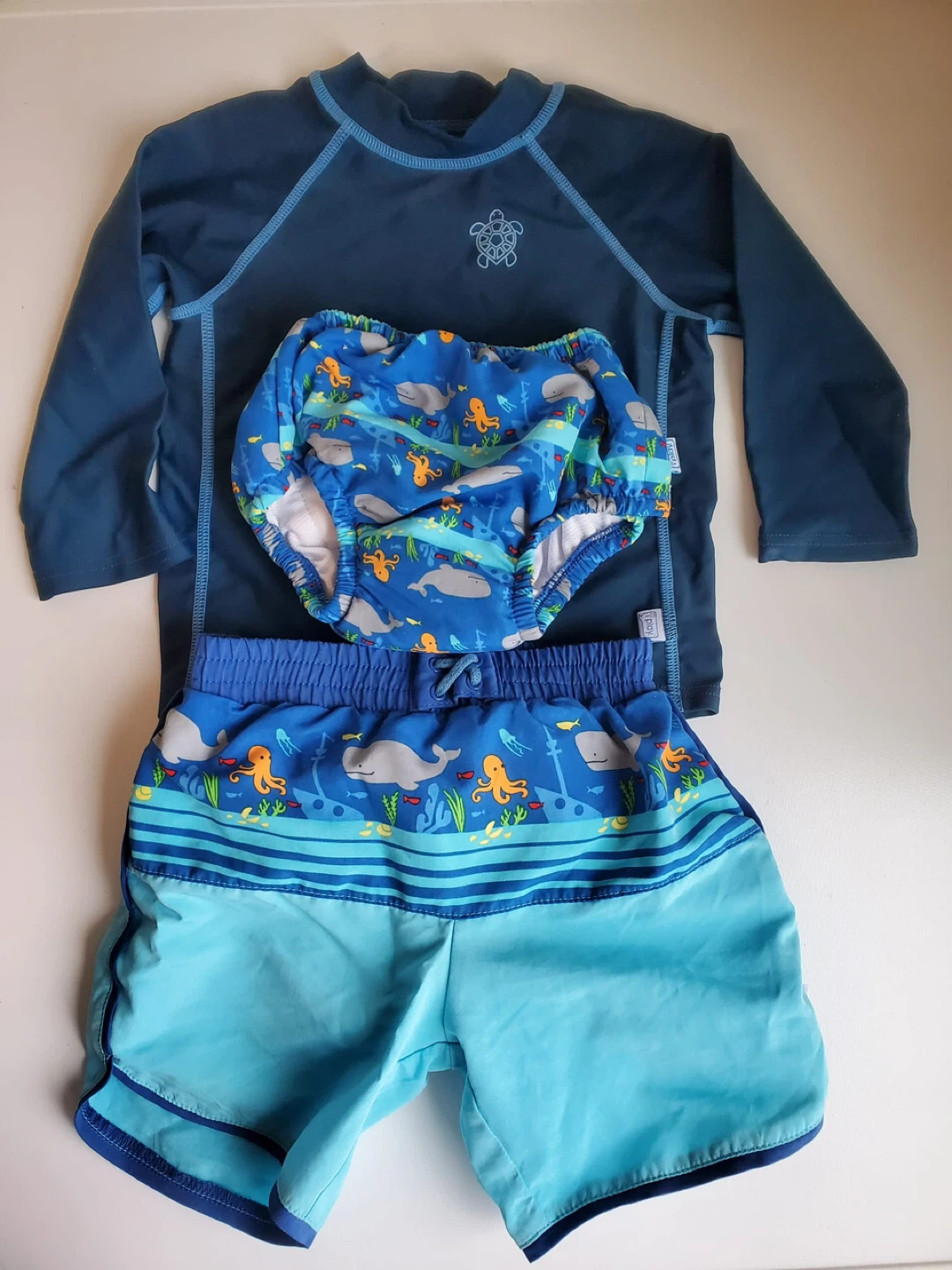 Baby Swimsuit & Rashguard Set - photo 3