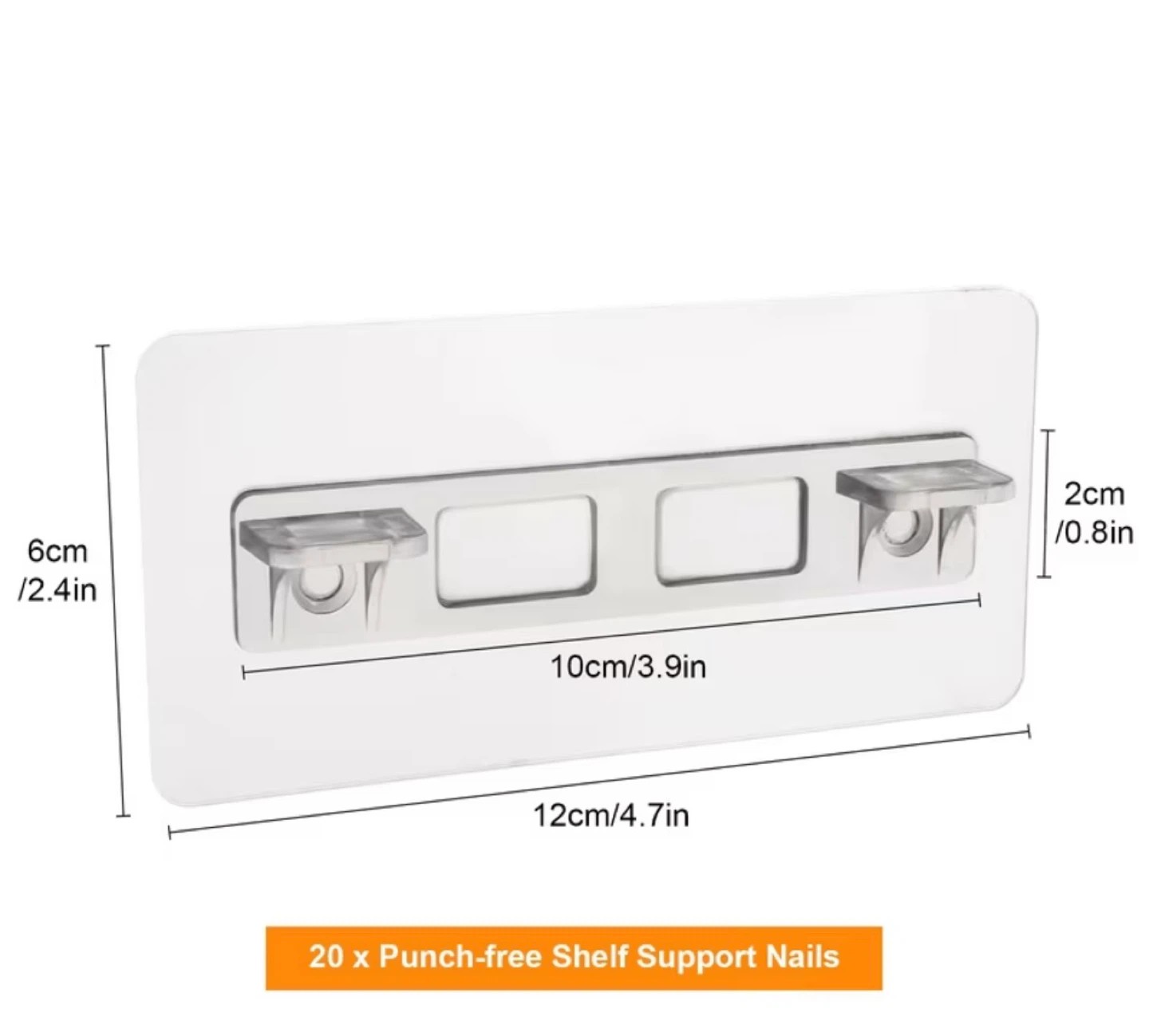 ⚽️ Punch-free Shelf Support Nails - photo 2