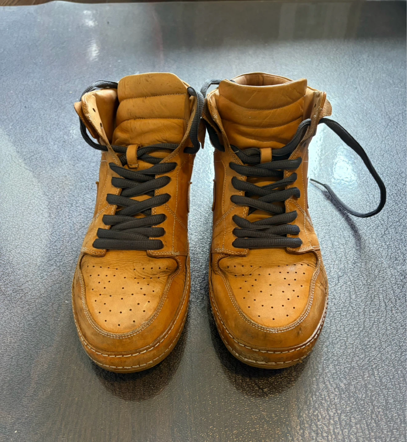 Air Jordan 1 High Customized Size 10 - photo 2