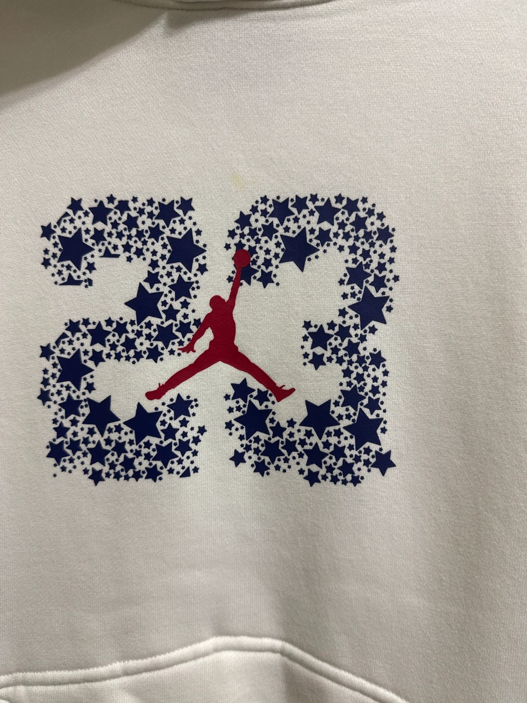 Youth Jordan White Hoodie "23" - photo 2