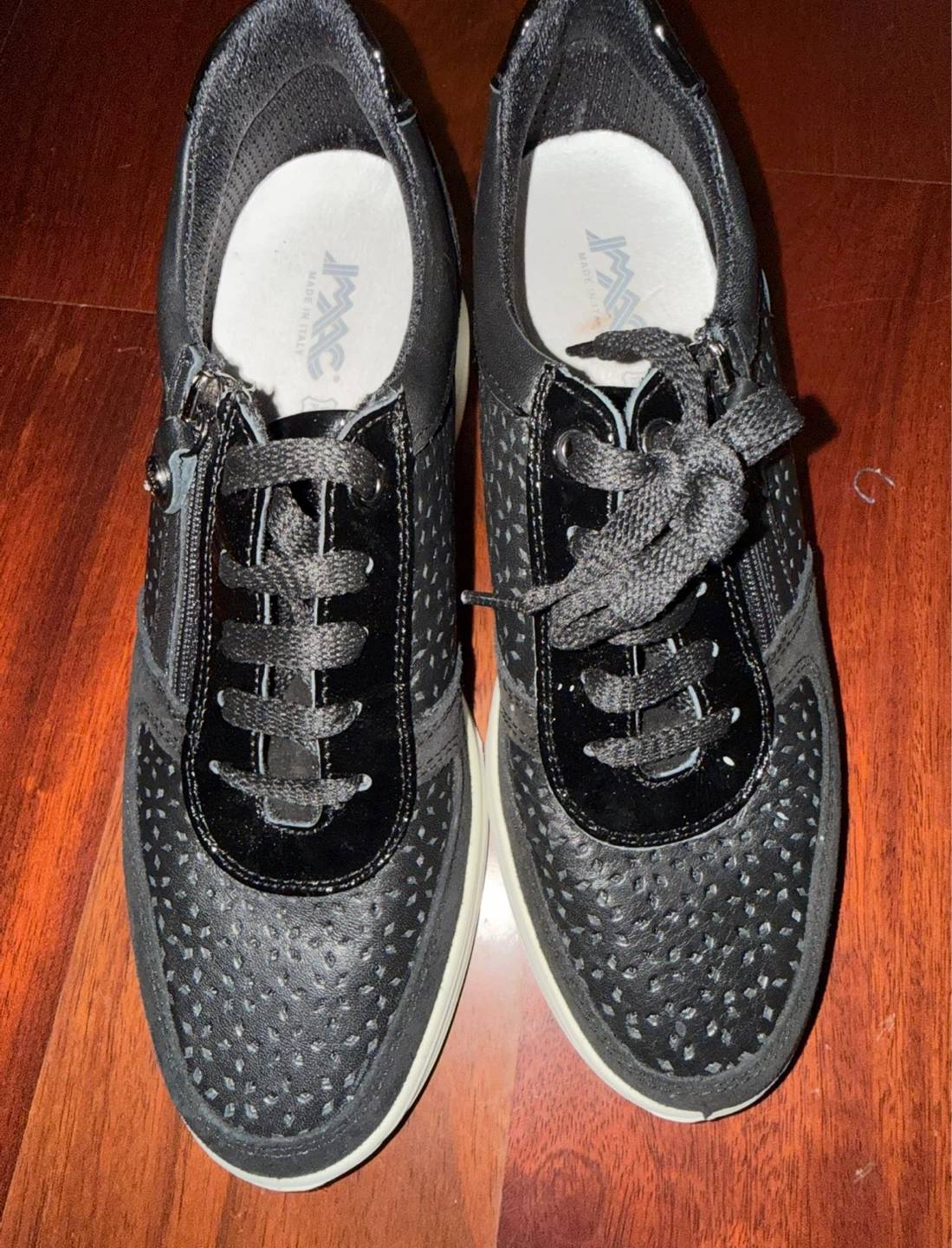 Moc black leather sneakers - photo 2