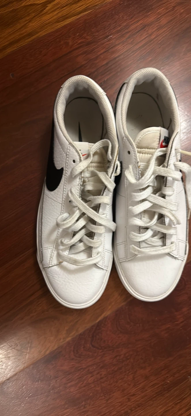Nike Blazer Low White Black Sneakers