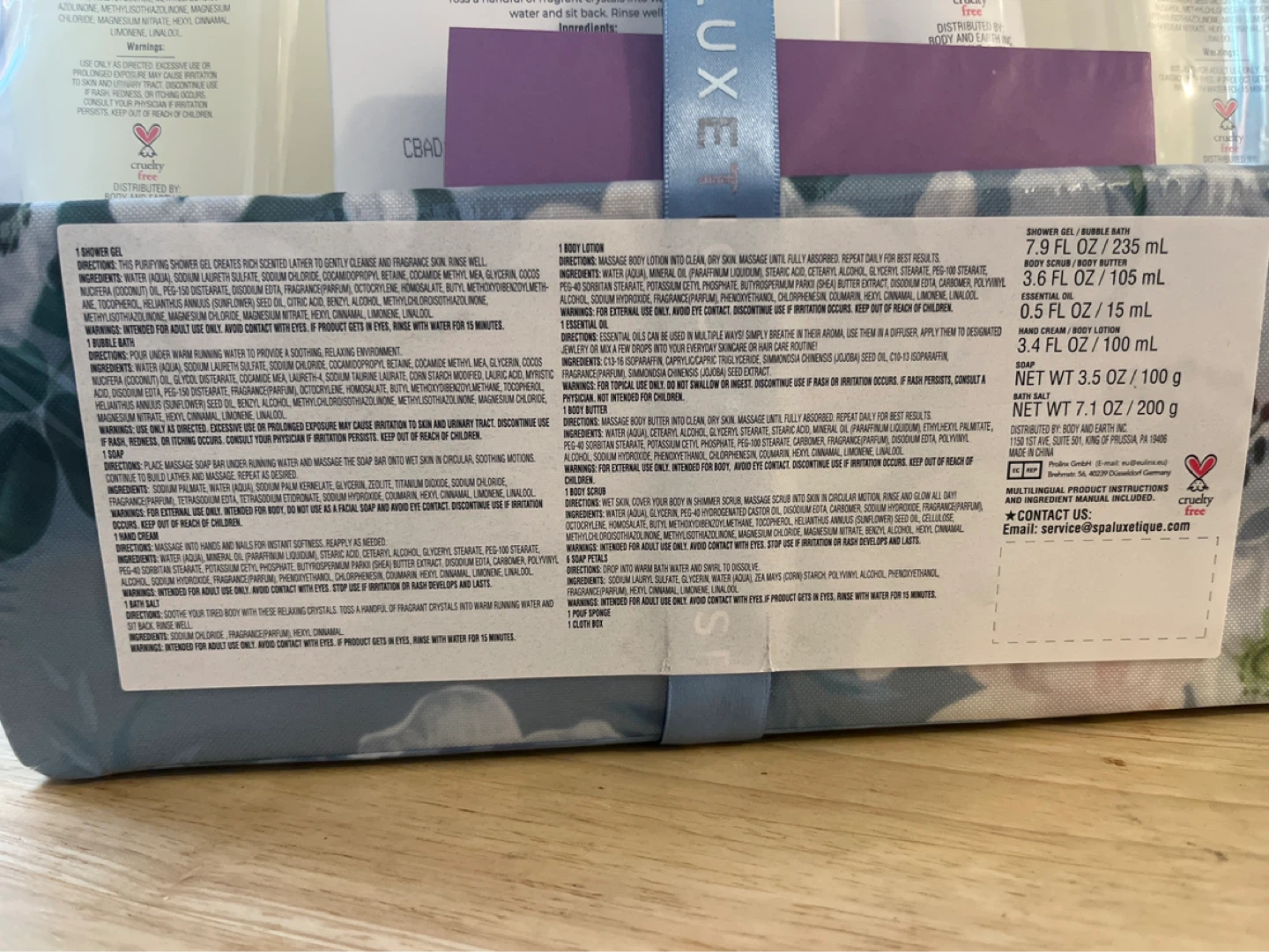 Spa Luxetique White Jasmine Bath & Body Gift Set - photo 2