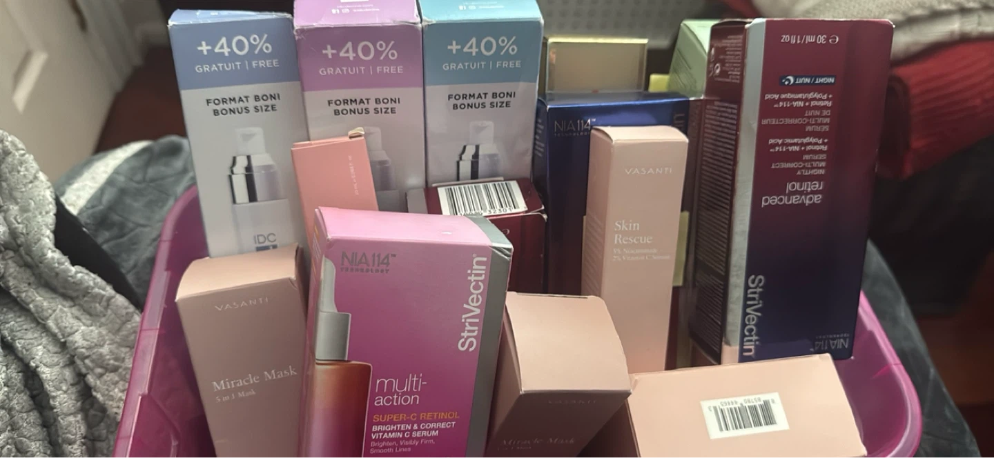 Assorted Skincare Lot - StriVectin, Vasanti, IDC, Nia114 - photo 2