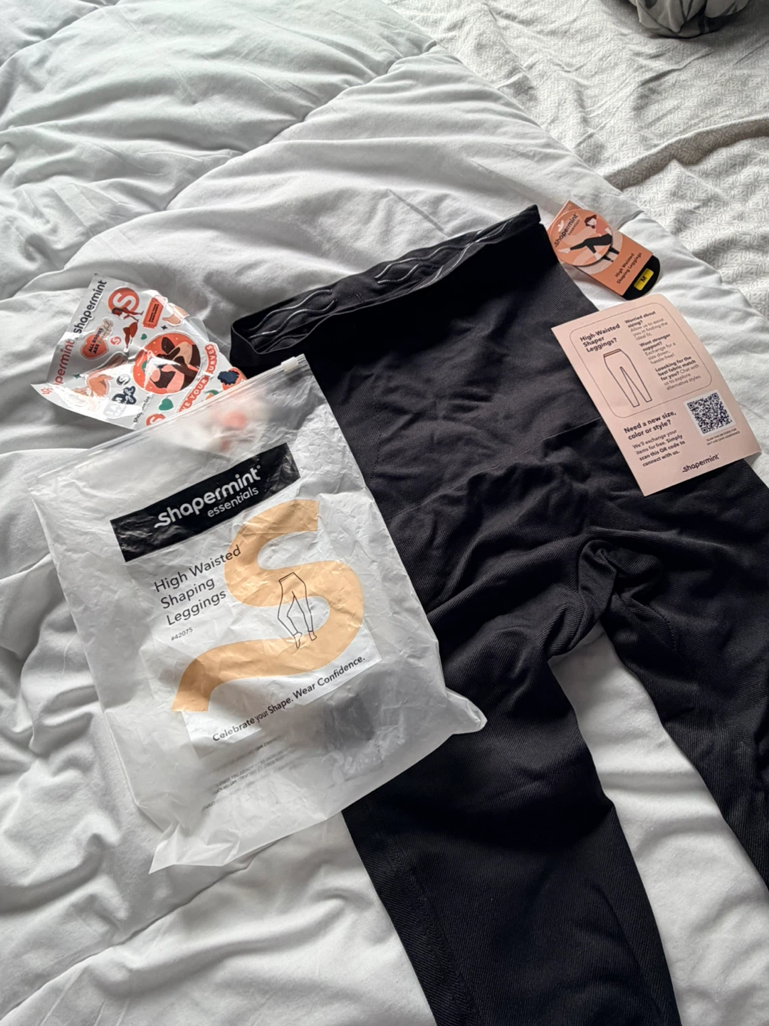 Shapermint High Waisted Shaping Leggings - Black