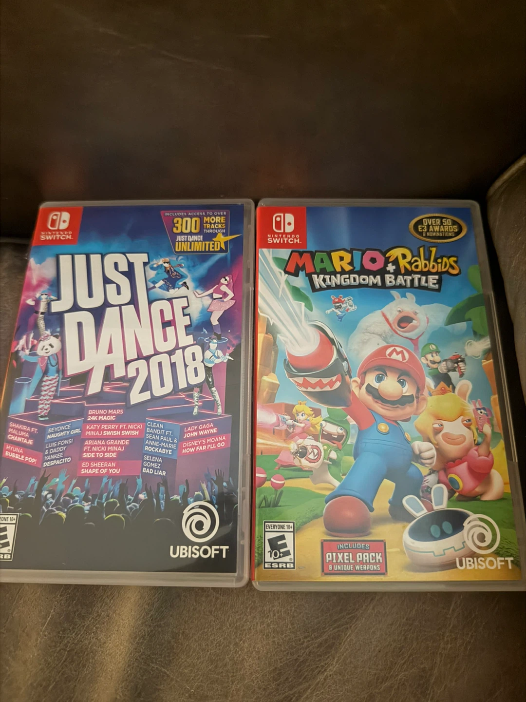Switch Bundle: Mario + Rabbids Kingdom Battle & Just Dance⚽️