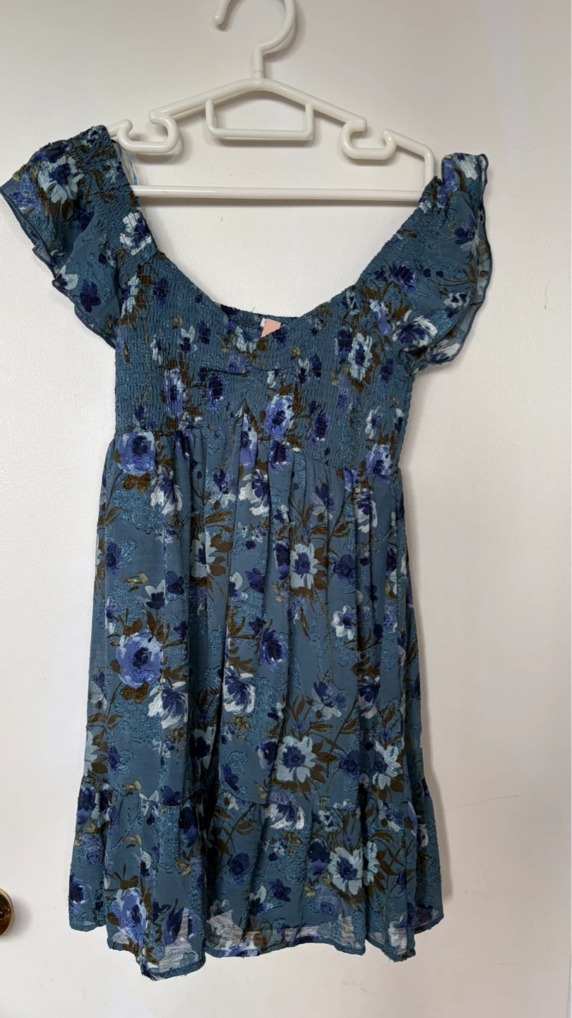 Floral Smocked Dress