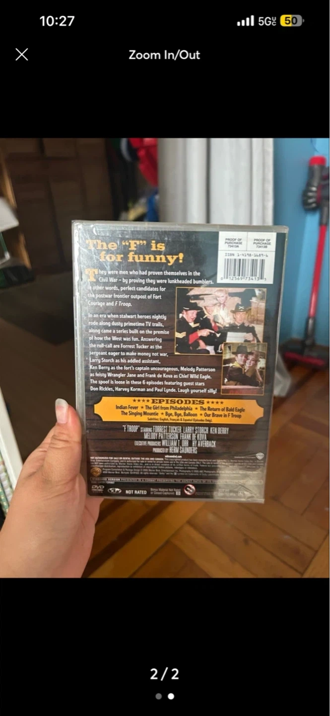 F Troop Television Favorites DVD⚽️ - photo 2