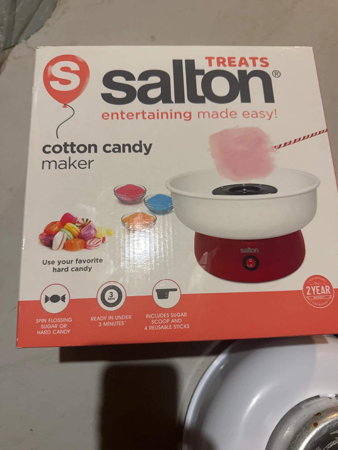 Salton Cotton Candy Maker ⚽