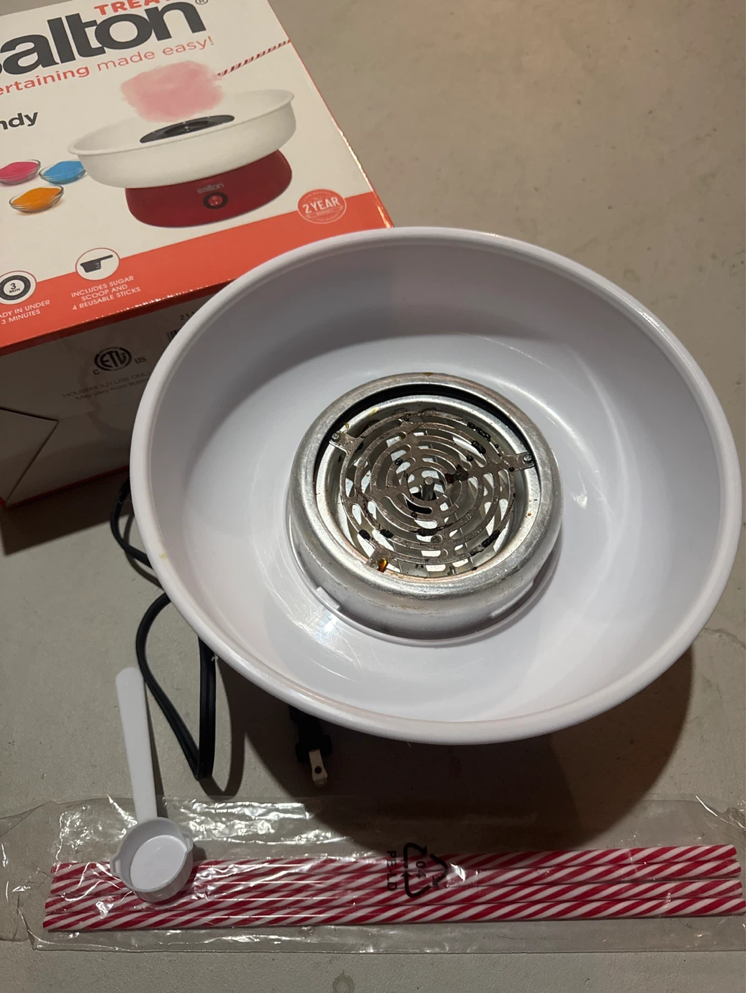 Salton Cotton Candy Maker ⚽ - photo 2