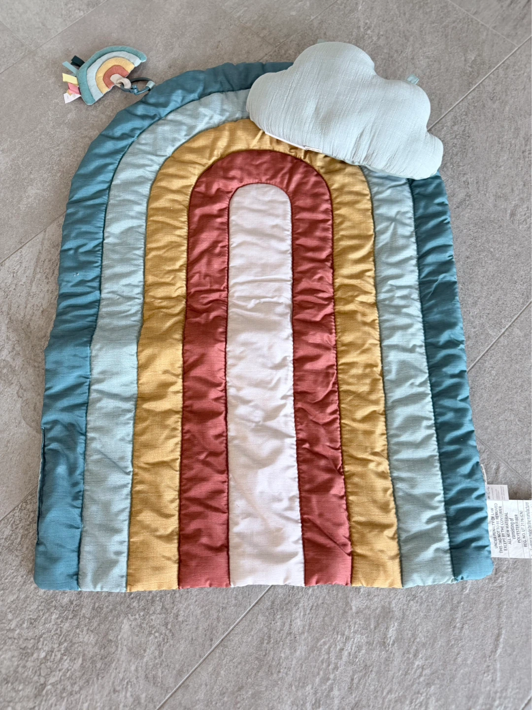 Baby Play Mat Rainbow Cloud Toys - photo 4