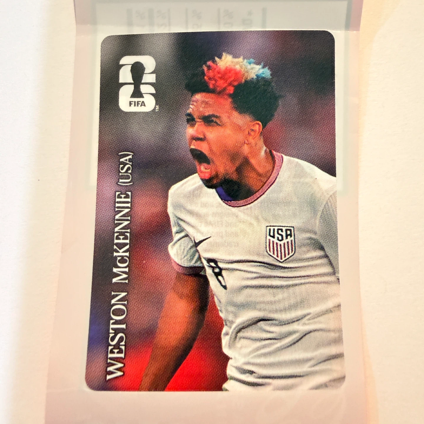 Coca-Cola Fifa 26⚽️ sticker — WESTON McKENNIE