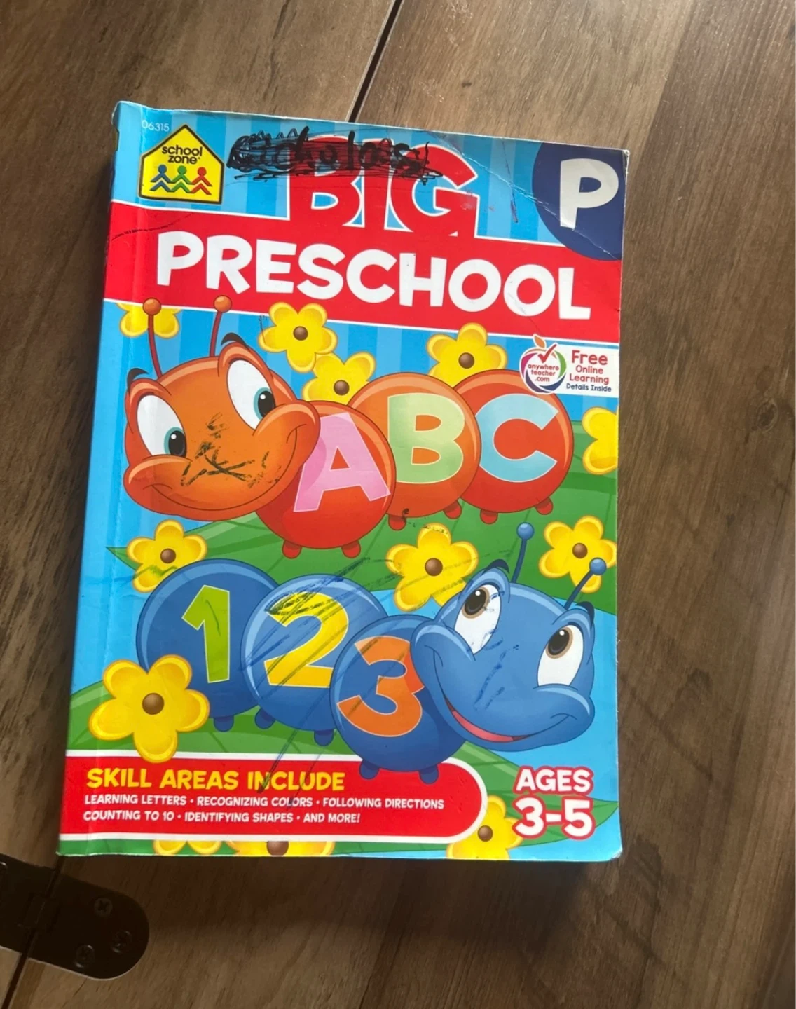 School Zone Big Preschool Workbook⚽️