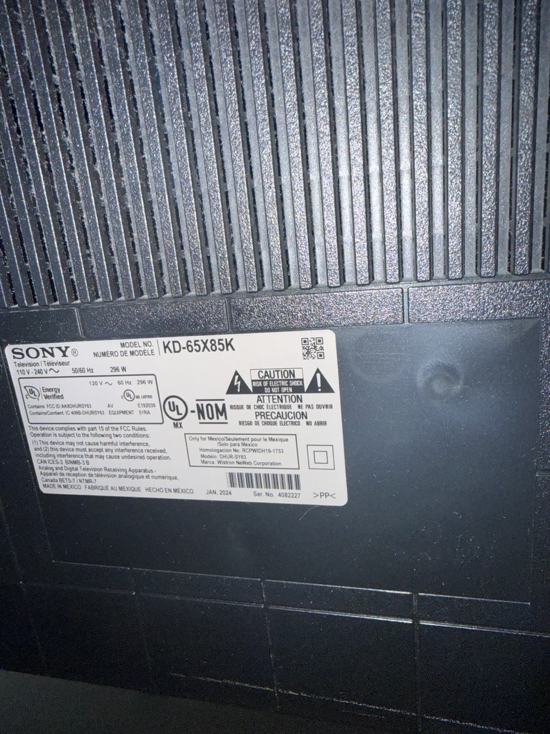 Sony 65” TV - photo 2