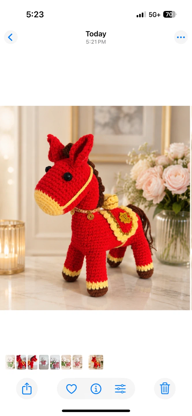 Hand-crocheted toys - photo 2