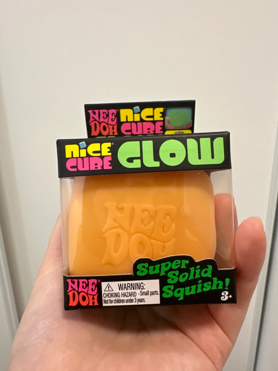 ⚽️Nee Doh Glow Super Solid Squish Ball