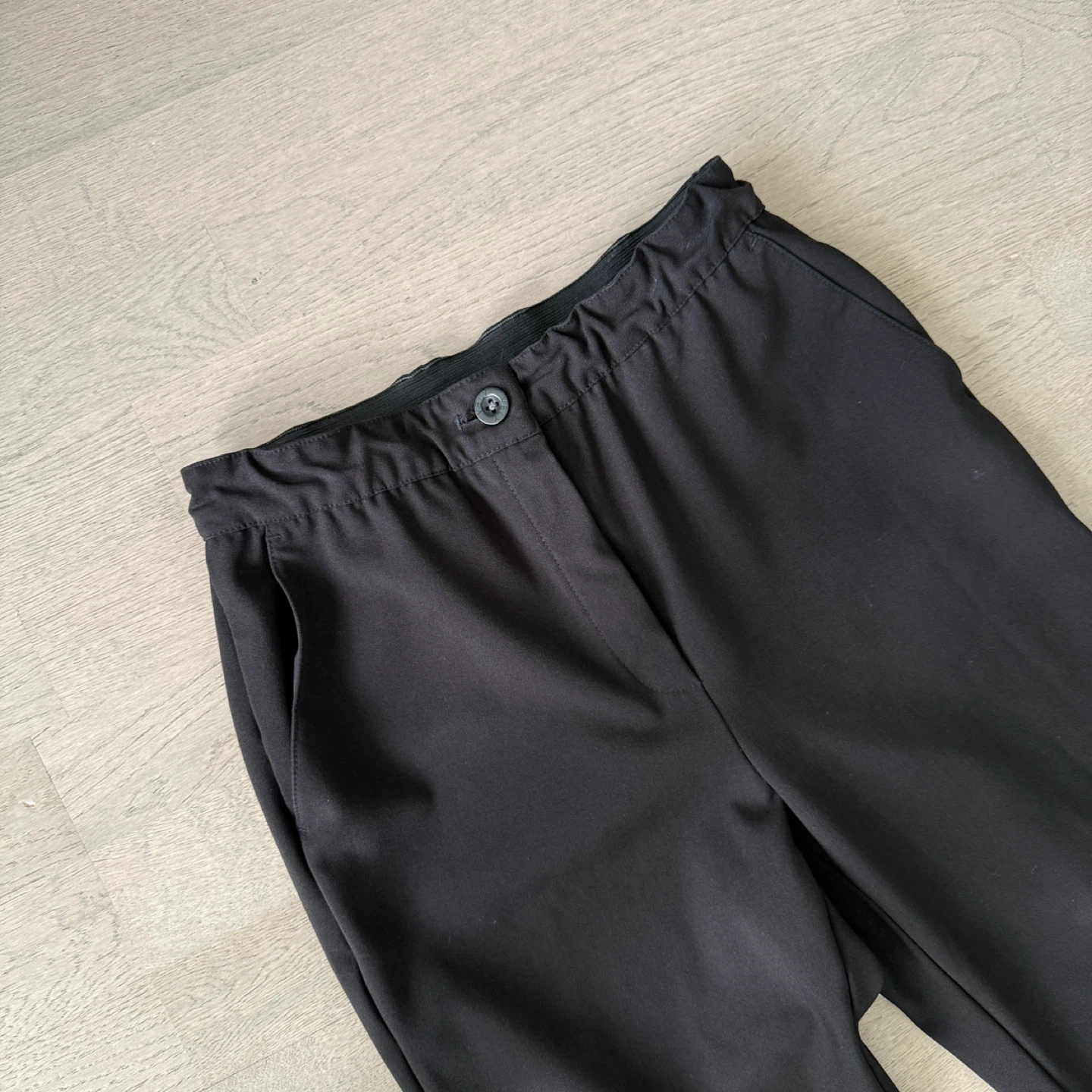 Black Wide Leg Slacks Pants - photo 2