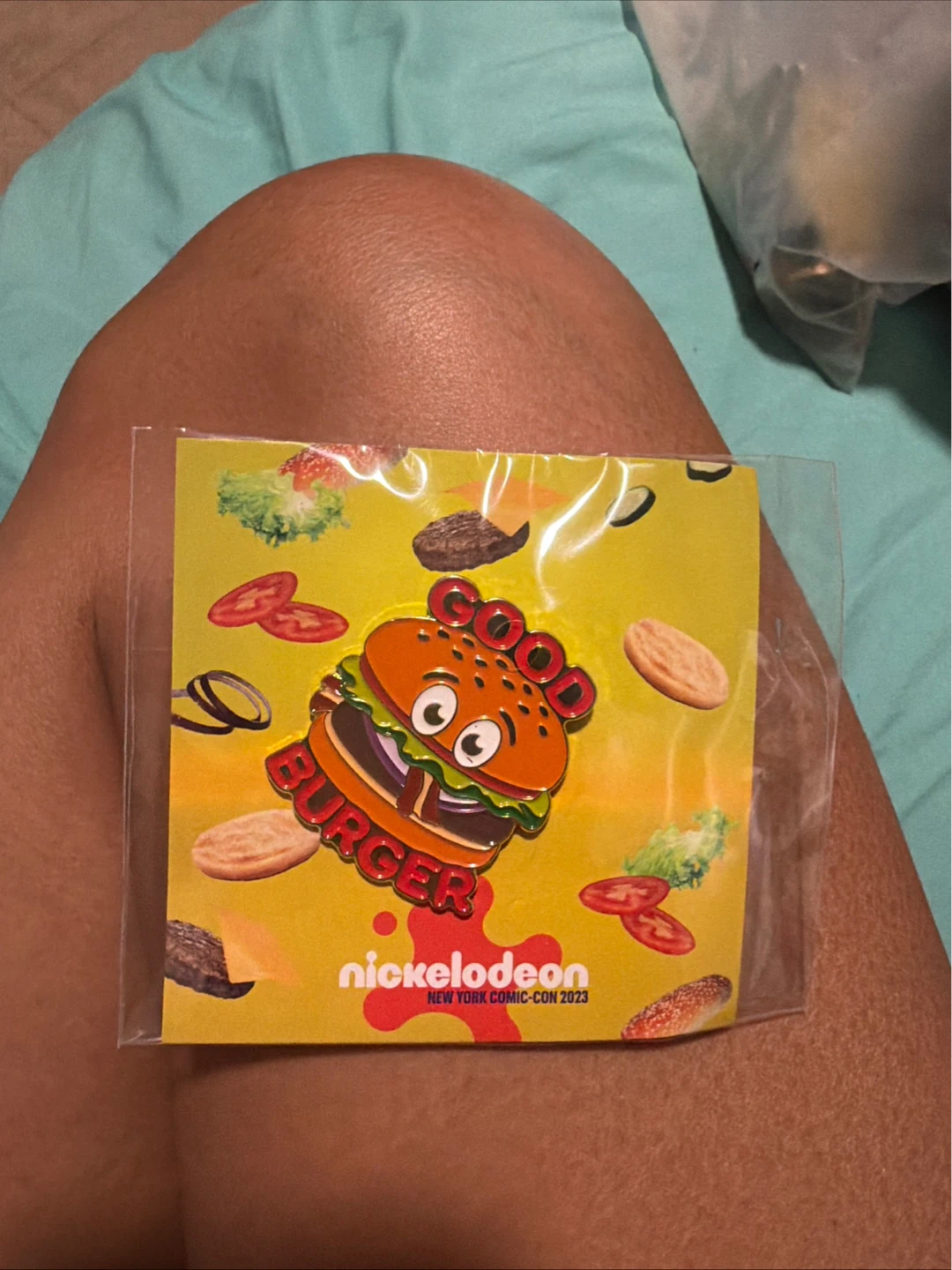 Nickelodeon Good Burger Pin NYCC 2023 ⚽️