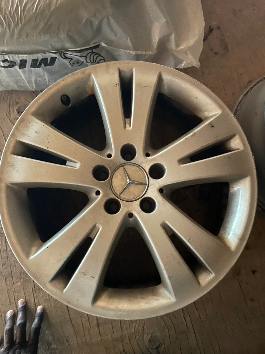 17” x 7 “Silver Alloy Wheel Rim - photo 5