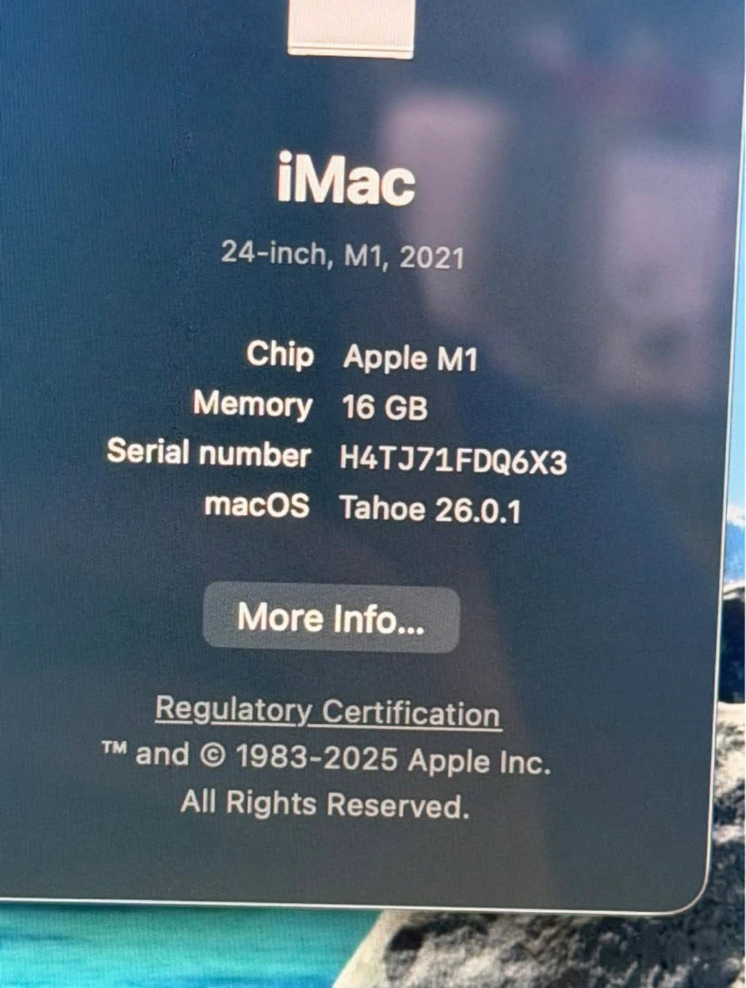 Apple iMac 24” M1 16GB RAM 1TB SSD - photo 3