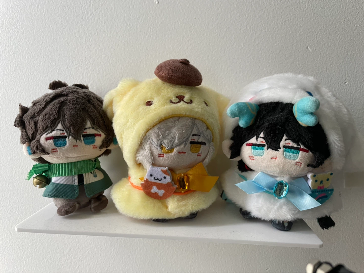 Honkai Star Rail Dan Heng and Jing Yuan Plush Dolls ⚽