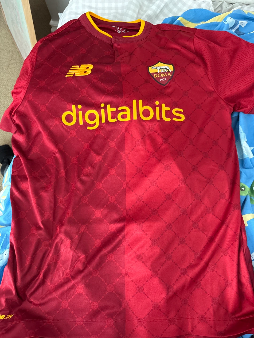 New Balance AS Roma Football Jersey medium