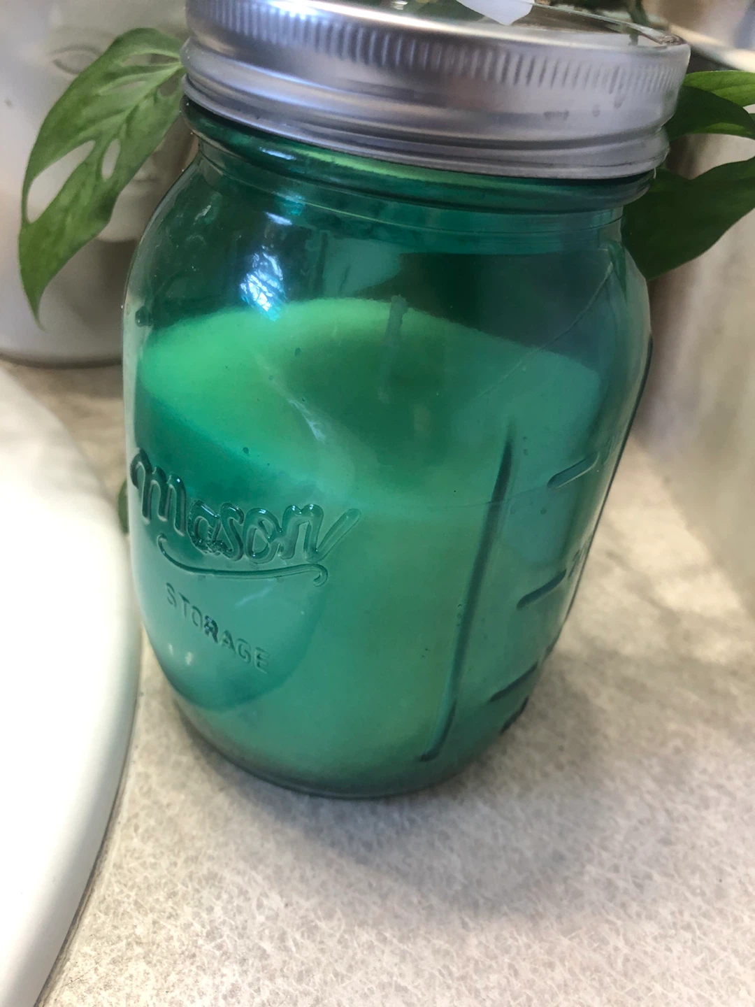 ⚽️ NEW Mason Storage Jar Candle from Homesense - photo 4