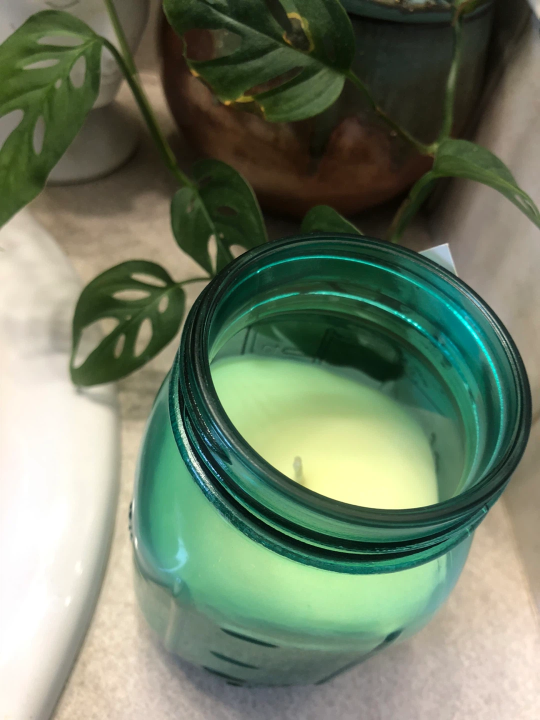 ⚽️ NEW Mason Storage Jar Candle from Homesense - photo 3