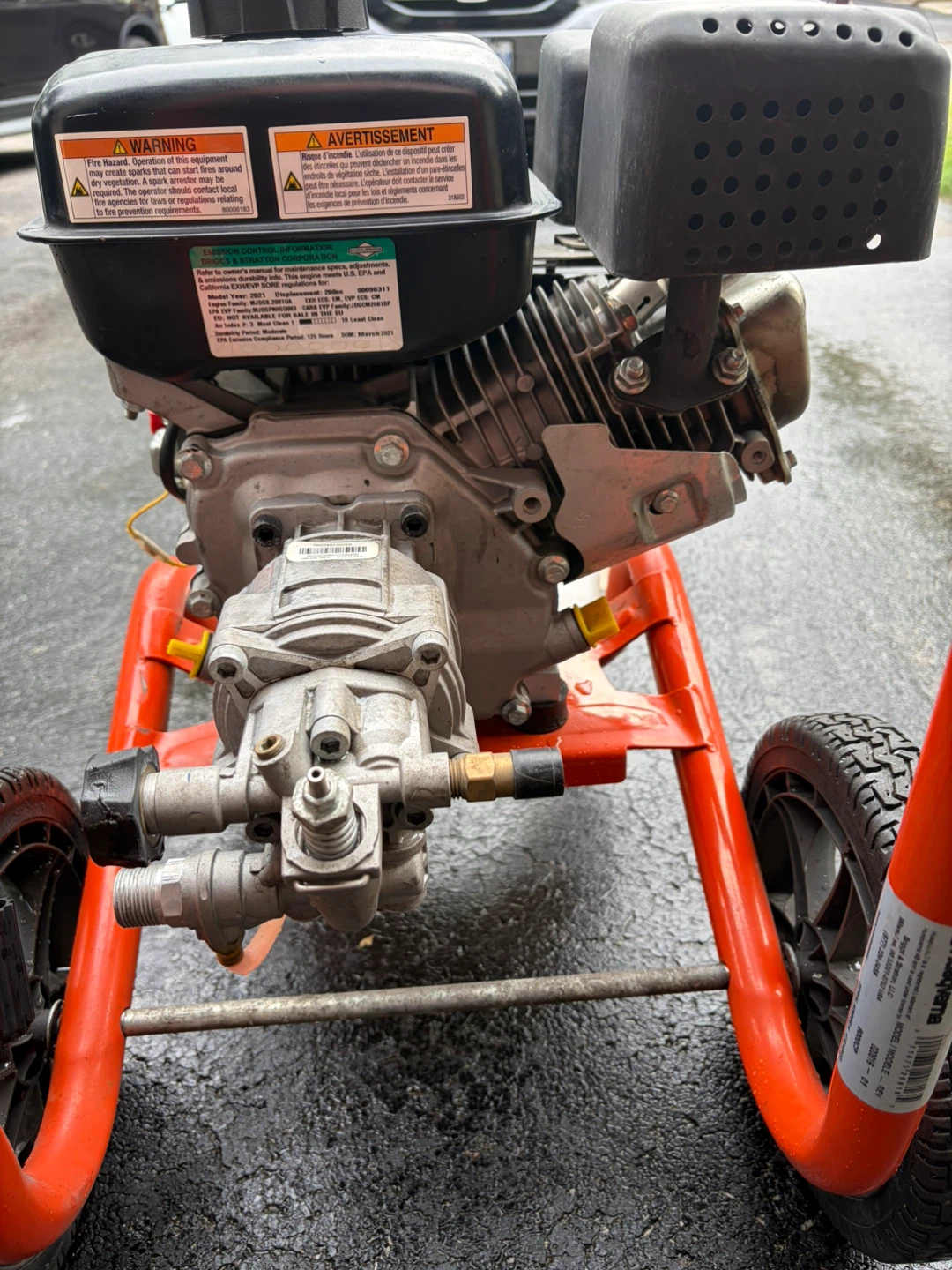 Husqvarna 3200 PSI Gas Pressure Washer – Briggs & Stratton - photo 5