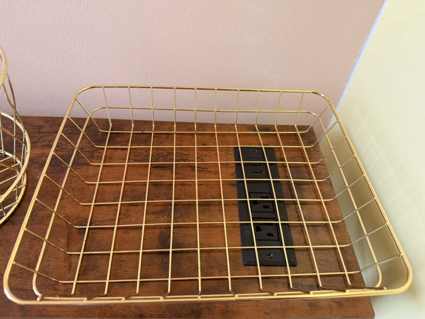 Gold Wire Baskets Set of 4 - photo 5