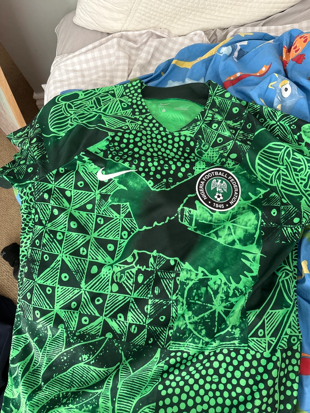 Nike Nigeria Football Federation Soccer Jersey large size