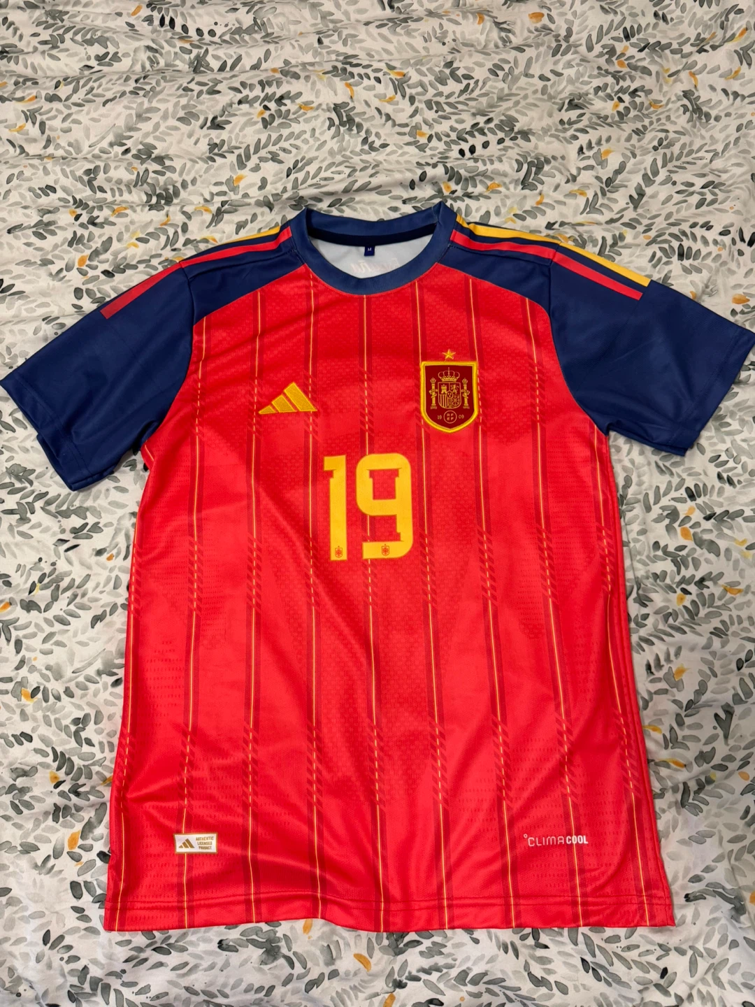 Spain Lamine Yamal 19 Jersey
