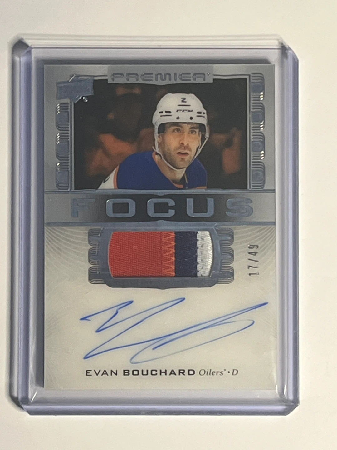 2024-25 Upper Deck Evan Bouchard Hockey Card
