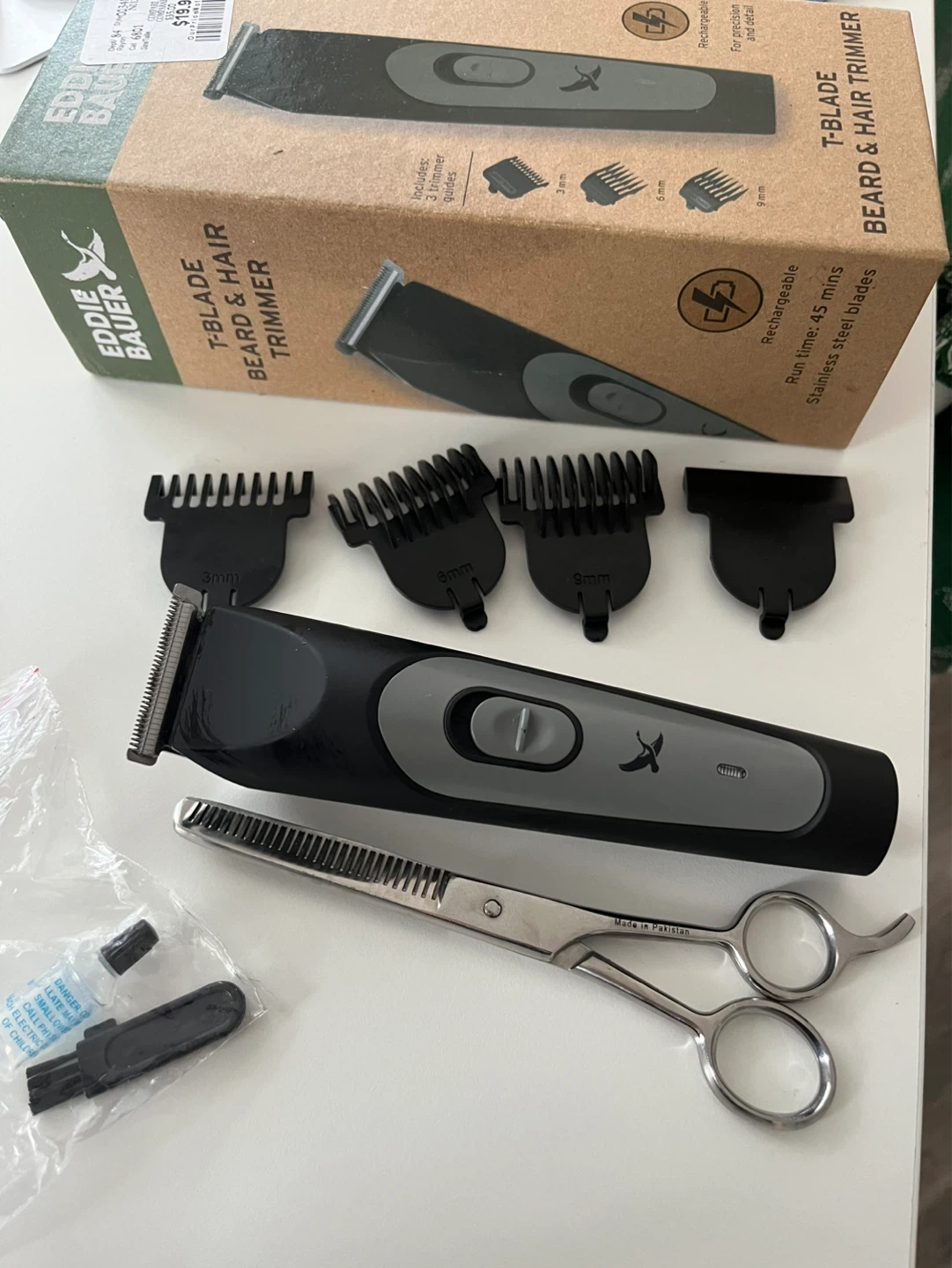 Eddie Bauer Beard & Hair Trimmer and Thinning Scissors