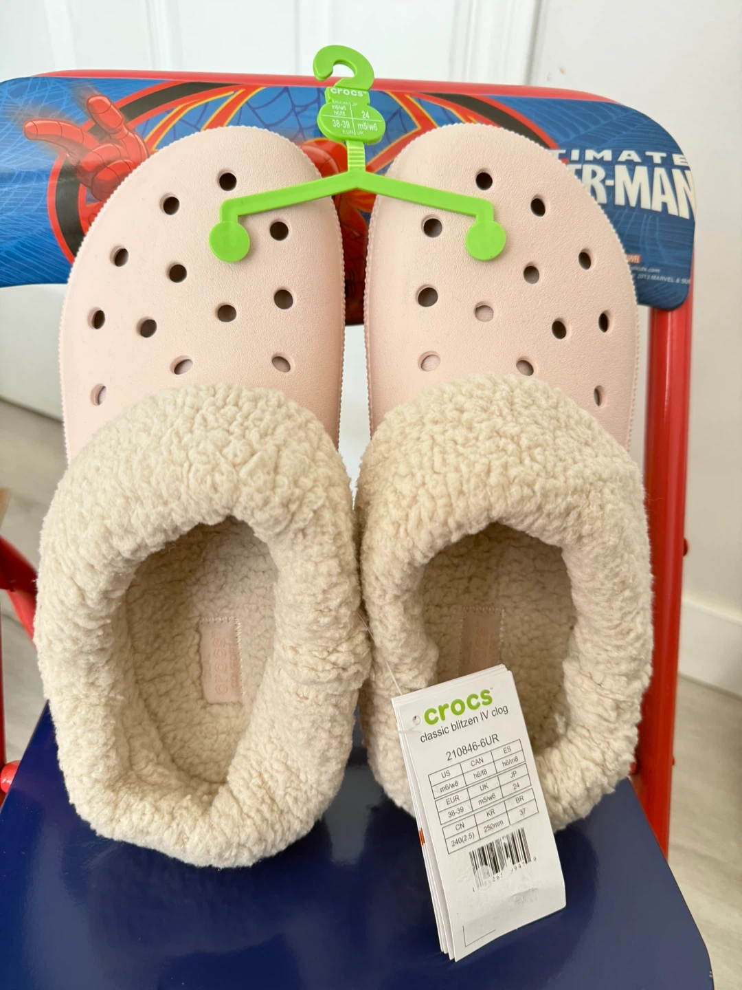 Crocs Classic Blitzen IV Clog - Pink, Size US W8/M6 - photo 4