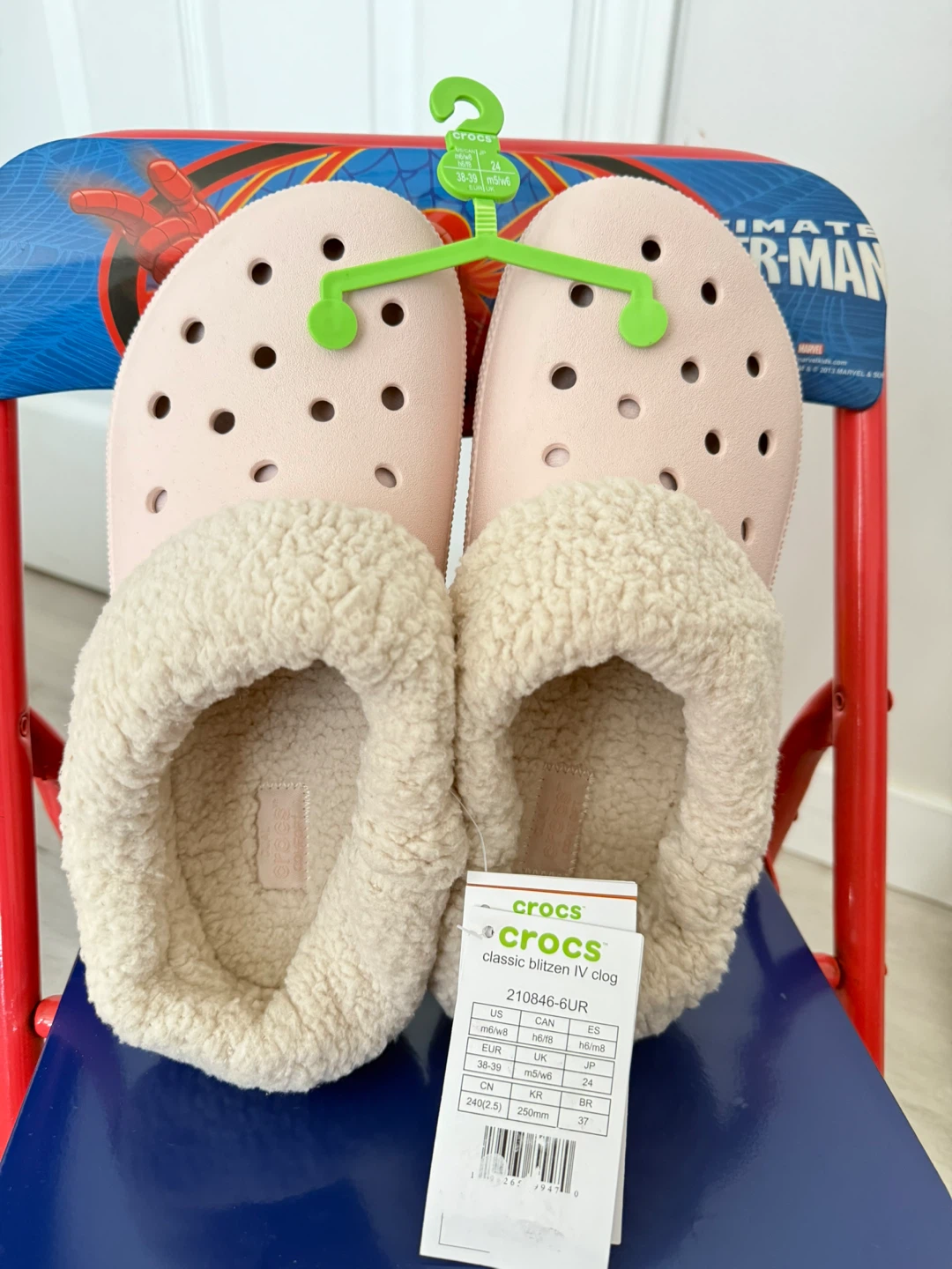 Crocs Classic Blitzen IV Clog - Pink, Size US W8/M6 - photo 3