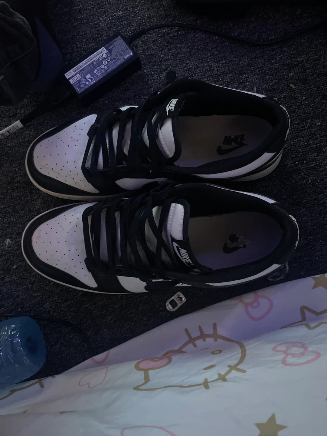 Nike Dunk Low Black White Sneakers